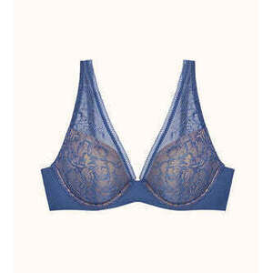 NWOT Graphic Lace Contour Plunge Bra
